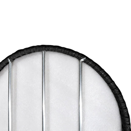 Floating Pool Tray, Black, 80 cm – Weatherproof Rattan