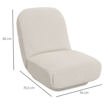 Sessel & Sofa aus cremefarbenem Samt – zur Meditation oder zum Entspannen