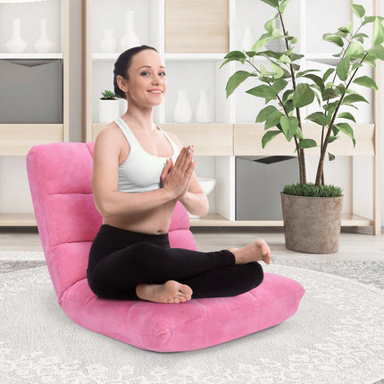Fauteuil de sol pliable, canapé paresseux, coussin de sol Tatami paresseux, noir/gris/rose café