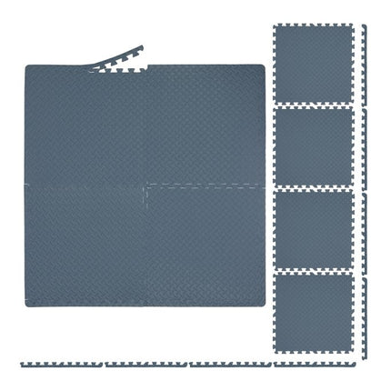 Pěnová podlahová podložka, sada 8 ks puzzle dílů