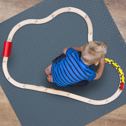Pěnová podlahová podložka, sada 8 ks puzzle dílů