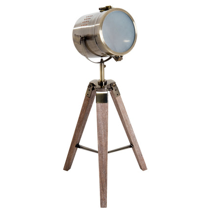 Stand floor lamp, stainless steel, E14, 33x33x65cm