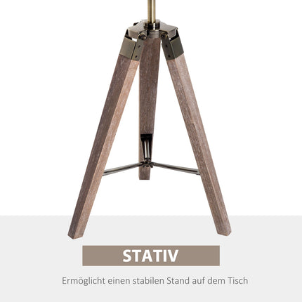 Stand floor lamp, stainless steel, E14, 33x33x65cm