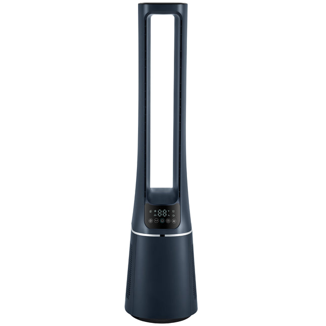 Standventilator 2 in 1 mit Luftreiniger WiFi Dunkelblau