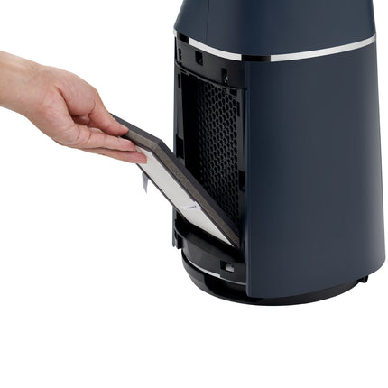 Standventilator 2 in 1 mit Luftreiniger WiFi Dunkelblau