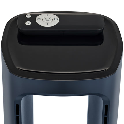 Standventilator 2 in 1 mit Luftreiniger WiFi Dunkelblau