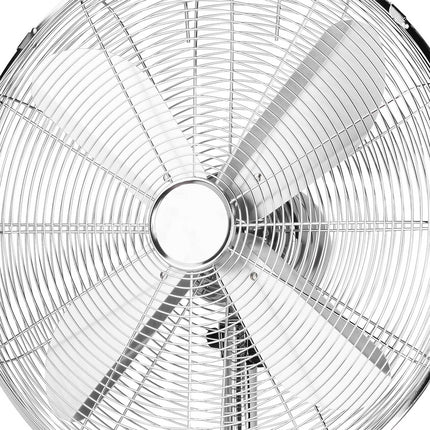 Ventilateur de sol 40 cm sur support en bois