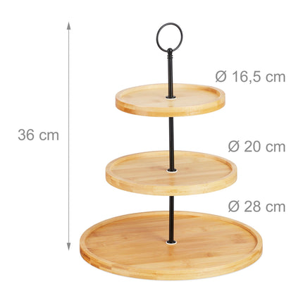 Floor in bamboo with 3 levels