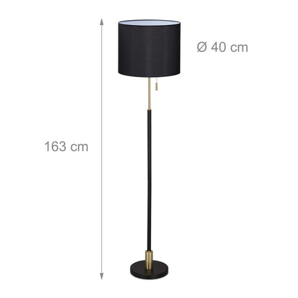 Floor lamp black
