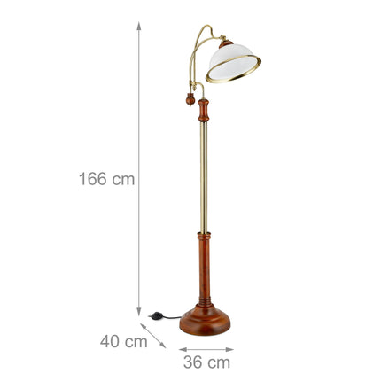 Floor lamp in Art Nouveau style