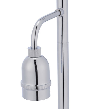 Lampadaire argenté