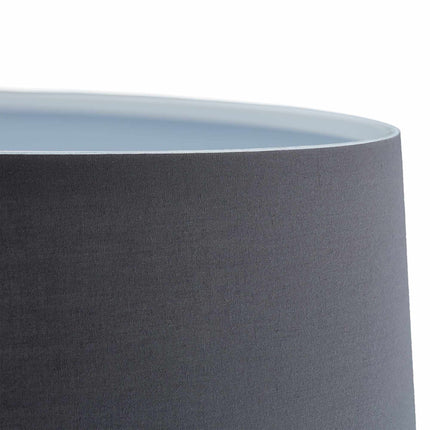 Lampadaire avec abat-jour en tissu