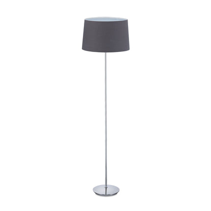 Lampadaire avec abat-jour en tissu