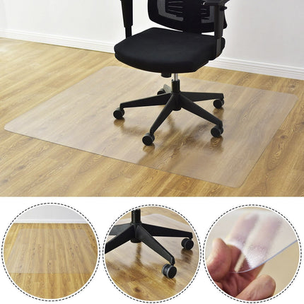 Bodenschutzmatte Bodenschutz Bürostuhlunterlage Schutzmatte PVC 2 (120x150cm)