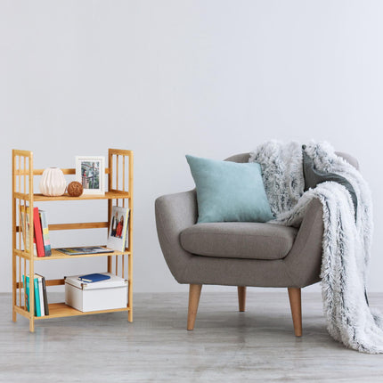 Floor shelf bamboo