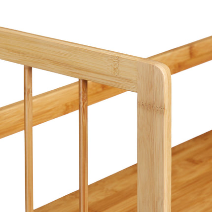 Floor shelf bamboo