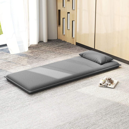 3-in-1 dark gray folding sofa bed, padded for comfort