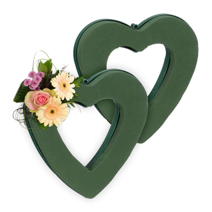 Floral foam heart set of 2