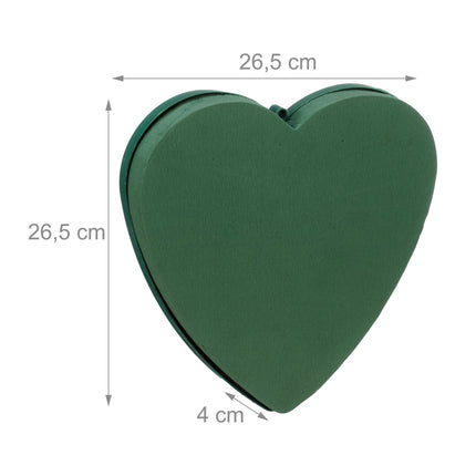 Floral foam heart set of 2