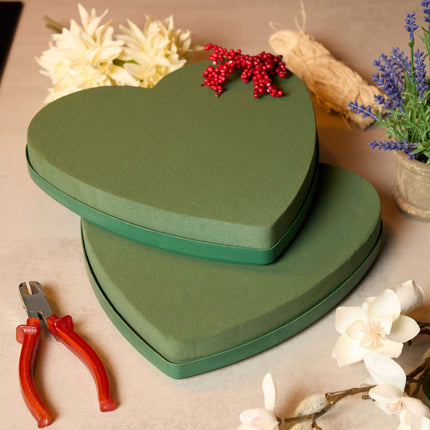 Floral foam heart set of 2
