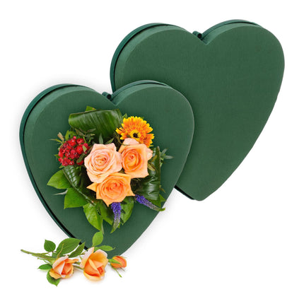 Floral foam heart set of 2