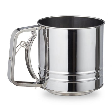 Flour sieve in stainless steel