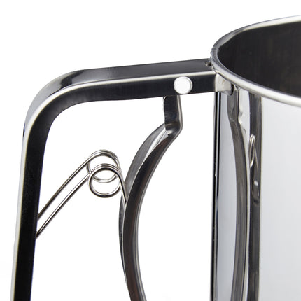 Flour sieve in stainless steel