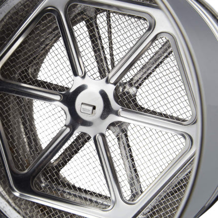 Flour sieve in stainless steel