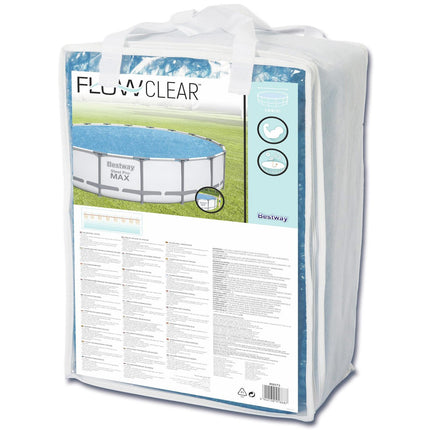 Flowclear Solar-Poolabdeckung 5,49 m