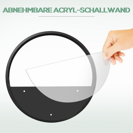 Set aus 3 schwarzen Wandtöpfen aus Stahl für Sukkulenten