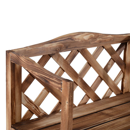 Plant stand in 3-tier spruce wood - space-saving indoor/outdoor use