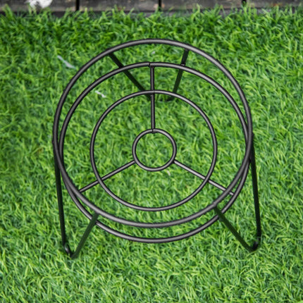 3er-Set Pflanzenständer aus schwarzem Metall für 16-cm-Töpfe