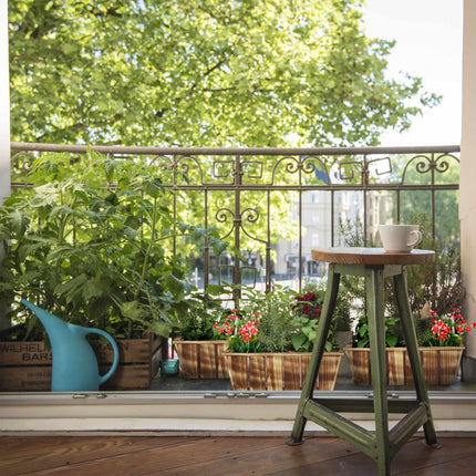 Jardinière en bois, lot de 3