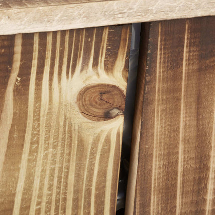 Jardinière en bois, lot de 3