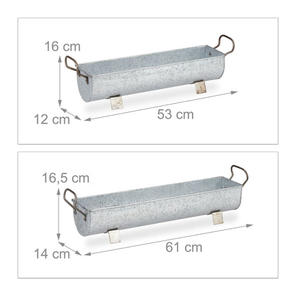 Blumenkasten 2er Set