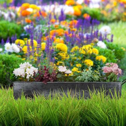 Coffret de deux boîtes à fleurs