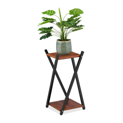 Flower pedestal with 2 levels