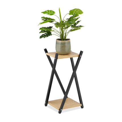 Flower pedestal with 2 levels