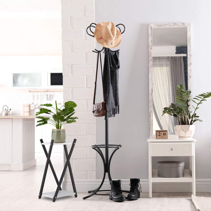 Flower pedestal with 2 levels