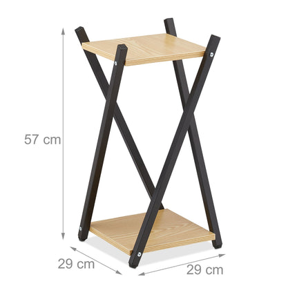 Flower pedestal with 2 levels