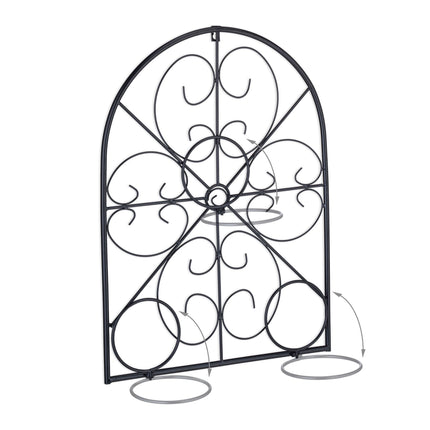 Flower pot holder in black