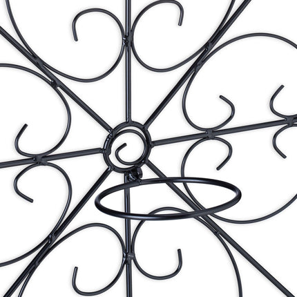 Flower pot holder in black
