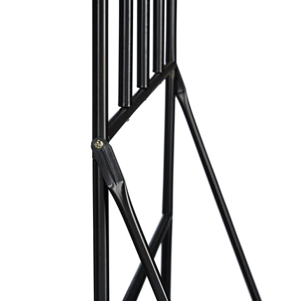 Flower shelf with trellis