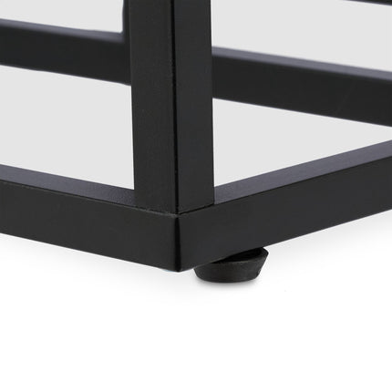 Flower staircase black in 4 levels