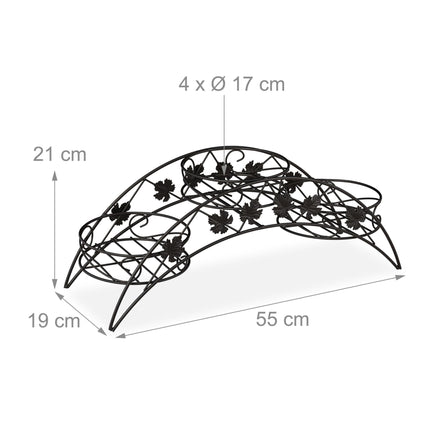 Flower stairs for 3 plants