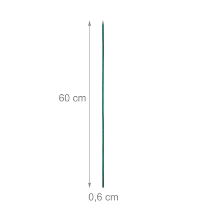Tyčky k rostlinám 60 cm, balení 50 ks