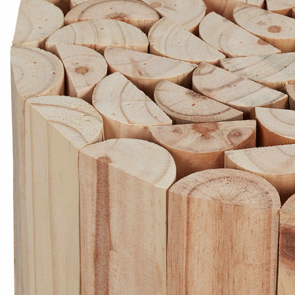 Flower stool in natural design