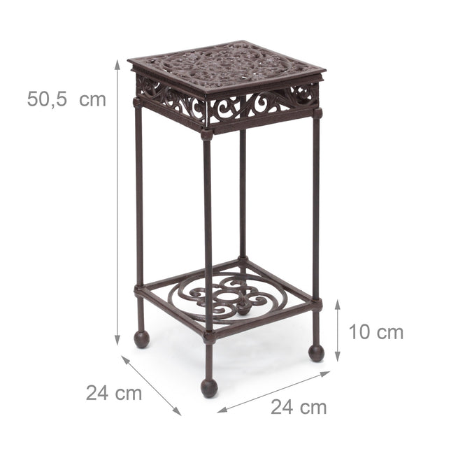 Flower stool square