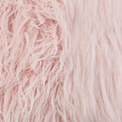 Fluffy pillow pink