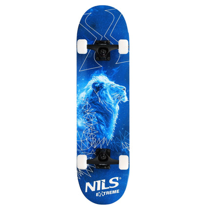 Fluorescenční skateboard se svítícími kolečky, 9vrstvá deska